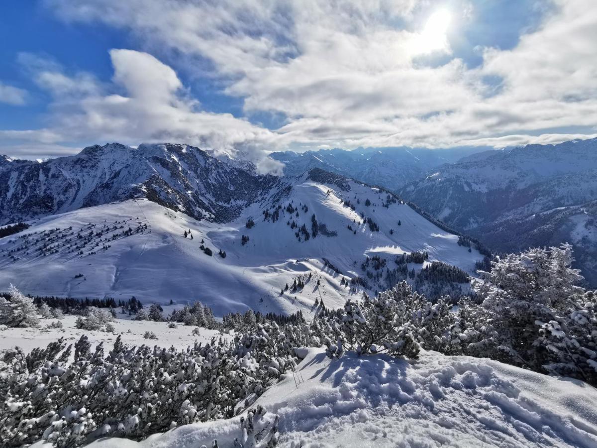 Ferienwohnung Wiesenblick Bad Hindelang Bagian luar foto