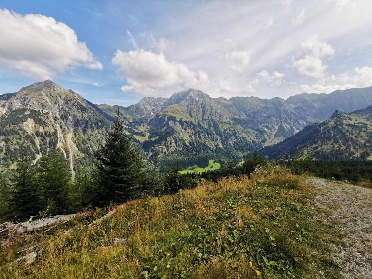 Ferienwohnung Wiesenblick Bad Hindelang Bagian luar foto
