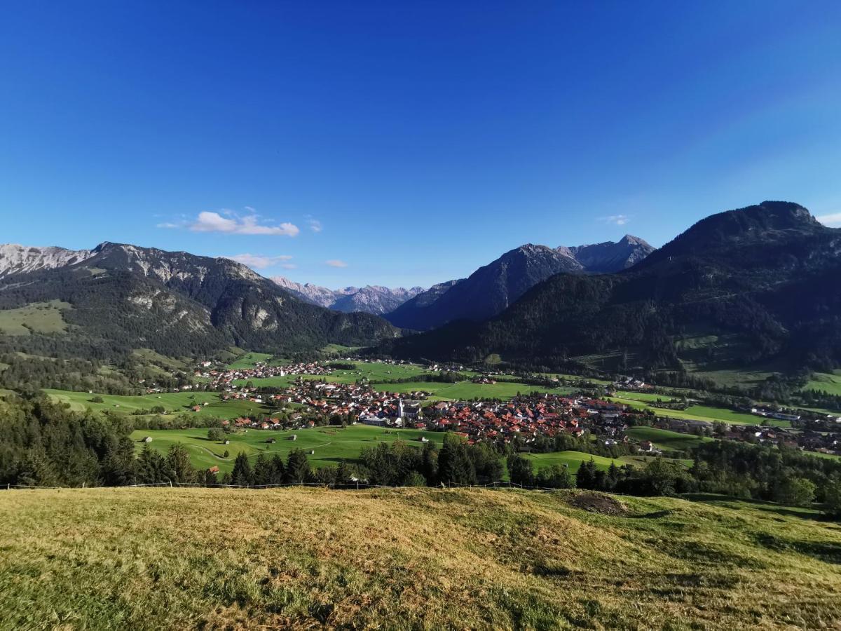 Ferienwohnung Wiesenblick Bad Hindelang Bagian luar foto